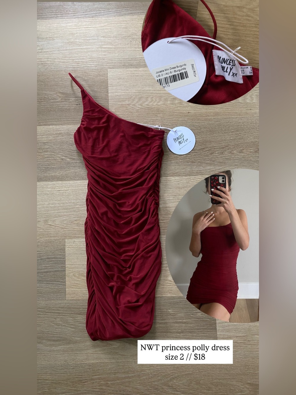 NWT princess polly dress size 2